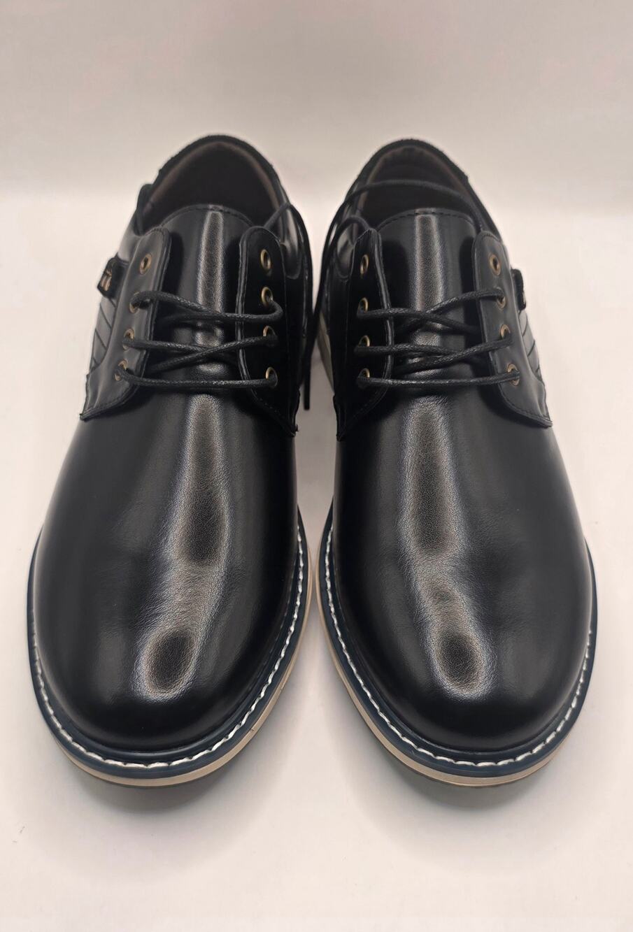 Coramtty Men's Oxford Dress Shoes Brown Lace Up EU 42 US 8.5 NEW
